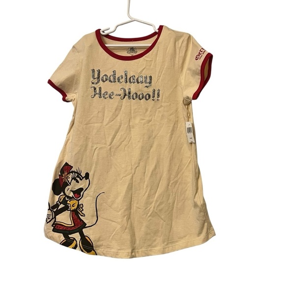 Disney Other - Walt Disney world Epcot Germany yodelaay hee hooo Minnie Mouse top NWT XL NWT